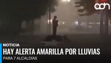 ¡Atención CDMX! Activan Alerta Amarilla por fuertes lluvias y granizo