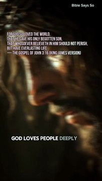 The Gospel of John 3:16 | Daily Holy Bible Verse Explanation |
