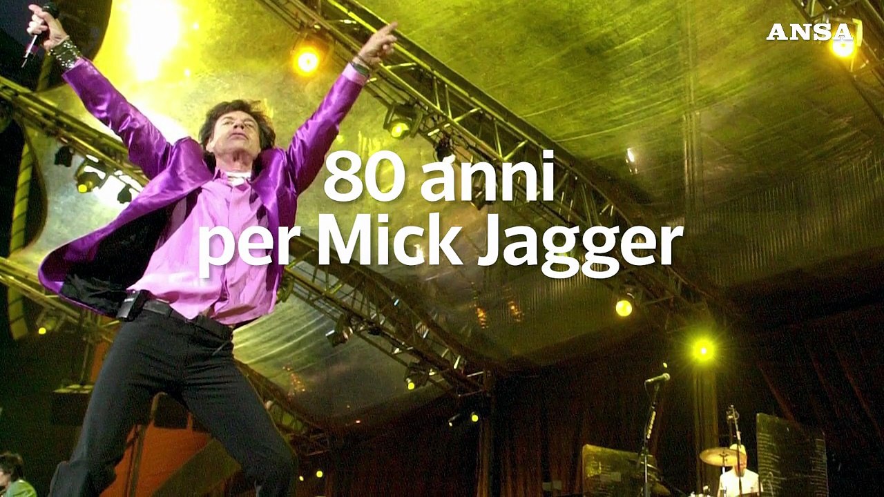 80 anni per Mick Jagger