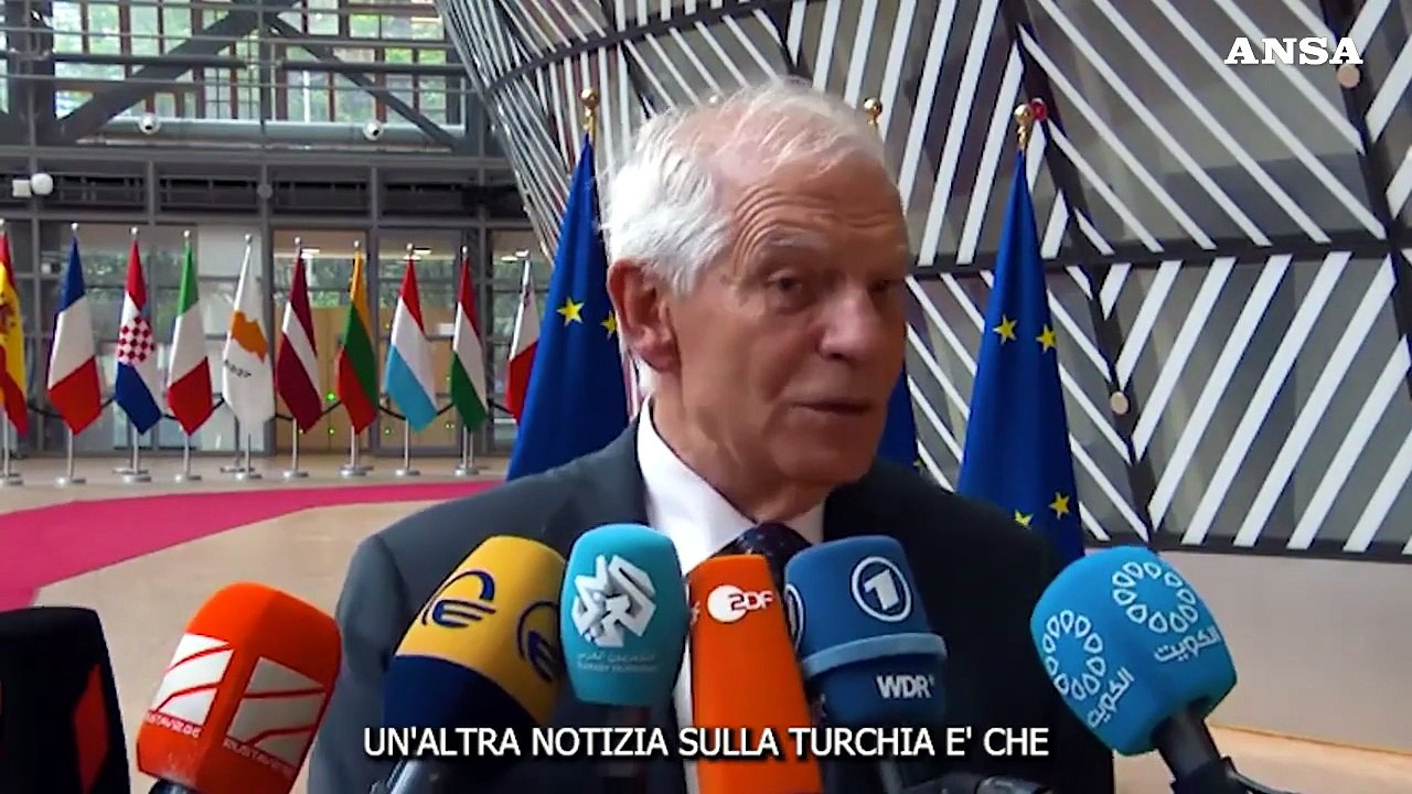 Ue, Borrell: "Turchia in agenda Esteri dopo molti mesi"