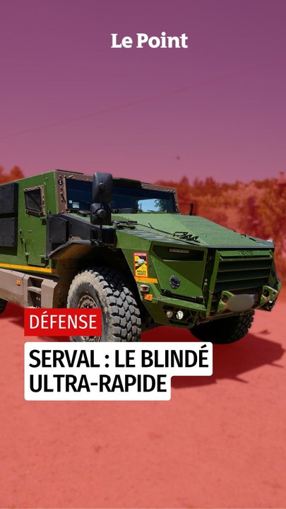 Serval : le blindé de 18 tonnes ultra-rapide
