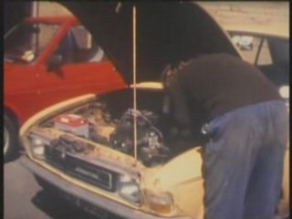 Vehicles arriving at the Sheffield Bus Museum
