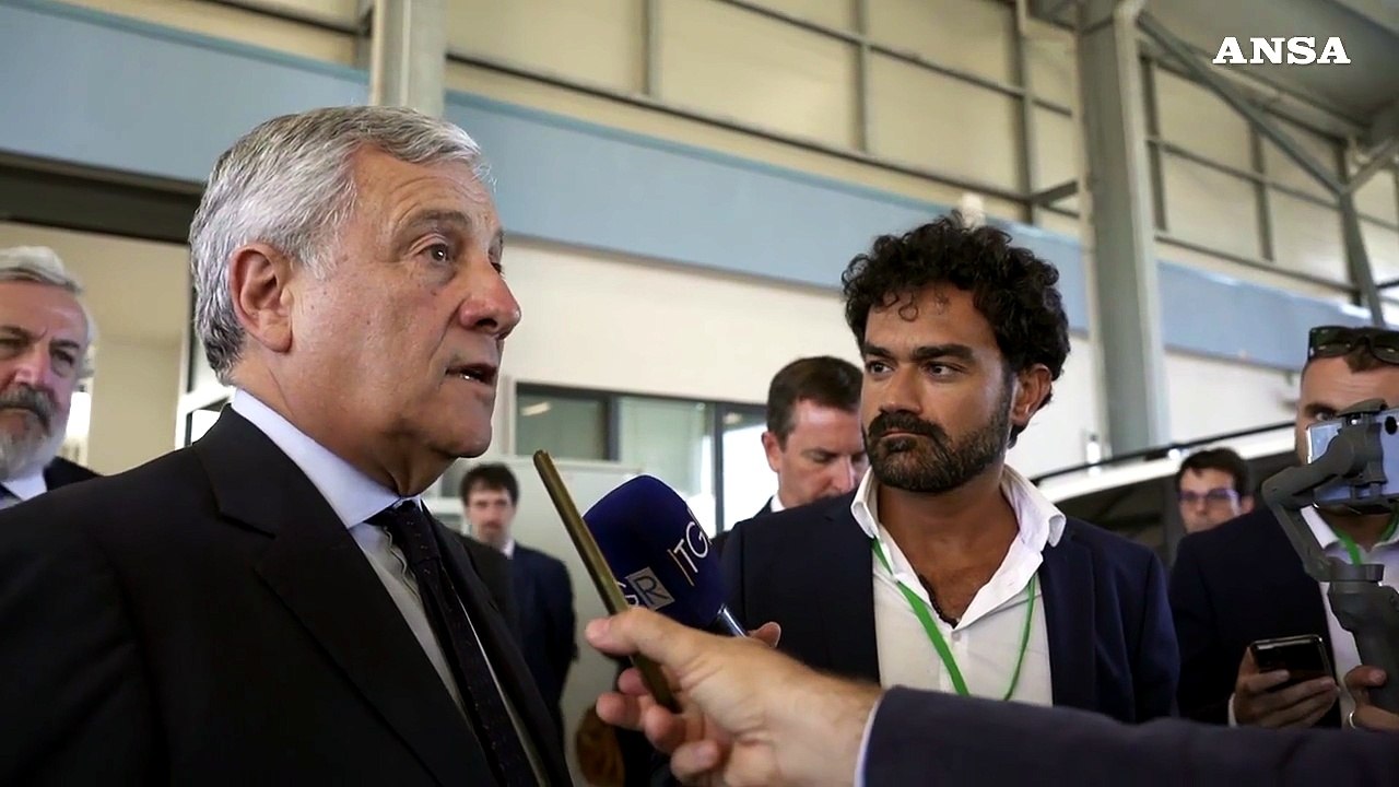 Corridoio VIII, Tajani a Brindisi: "Da qui si lavora per pace e sicurezza nel mondo"
