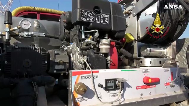 Incendi nel Cagliaritano, 50 interventi dei vigili del fuoco