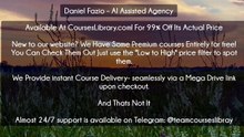 (Courseslibrary.com)Daniel Fazio – AI Assisted Agency