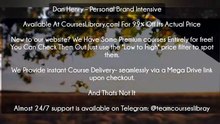 (Courseslibrary.com)Dan Henry – Personal Brand Intensive