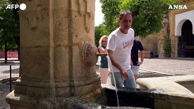 Ondata di caldo in Spagna, temperature oltre i 40 gradi
