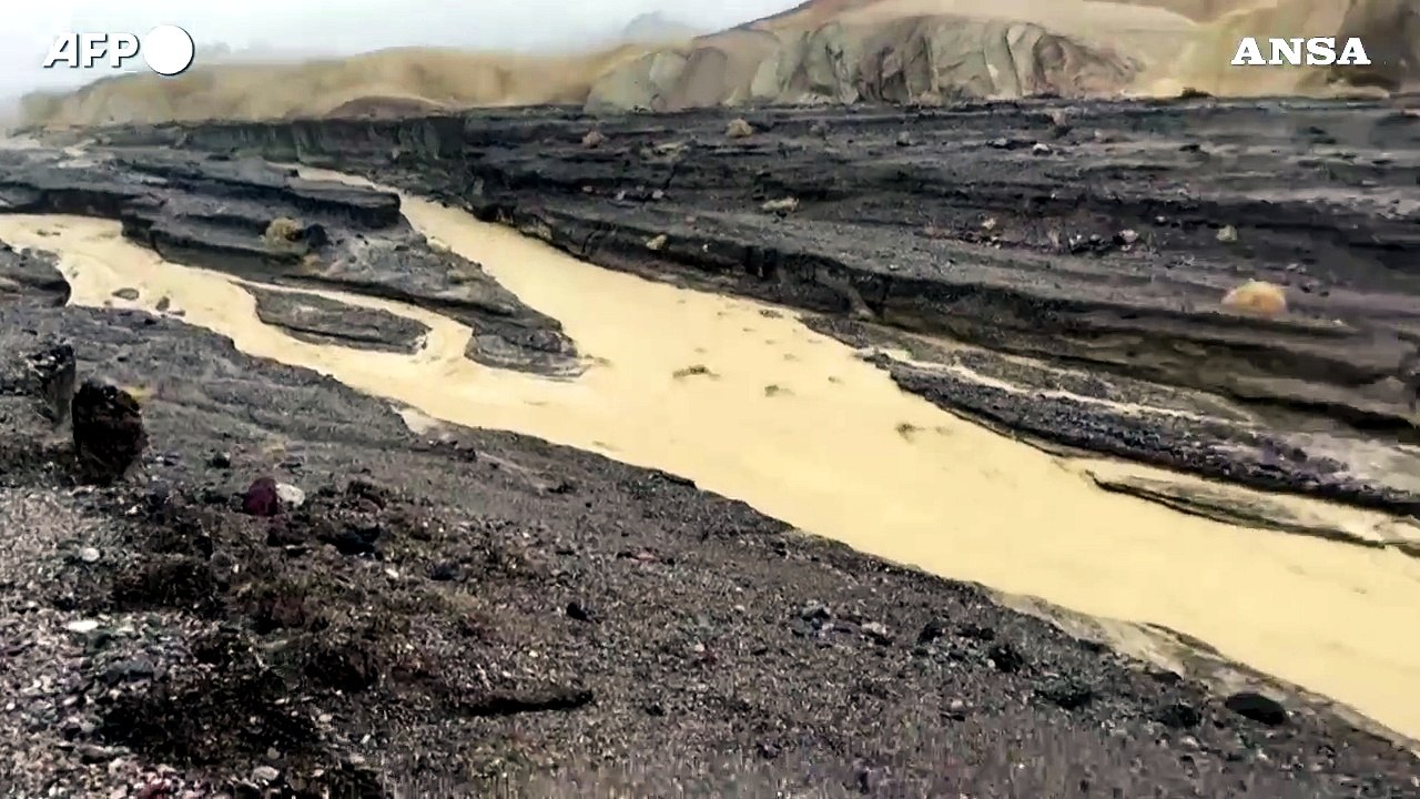 Inondazioni in California, chiuso il parco della Death Valley