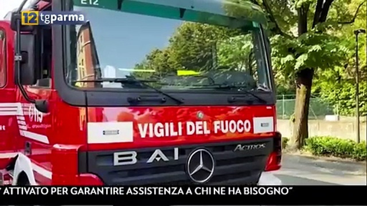 Incendio Viale Tanara