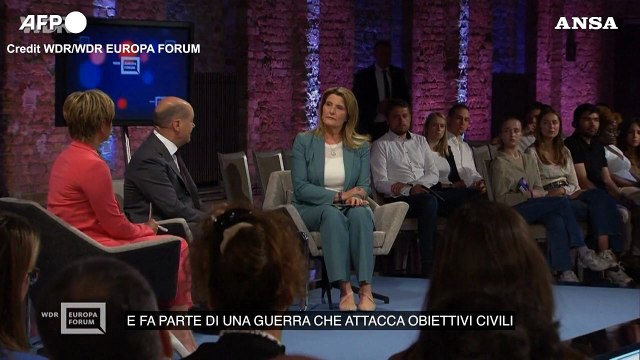 Ucraina, Scholz: Con attacco a diga la guerra ha una nuova dimensione