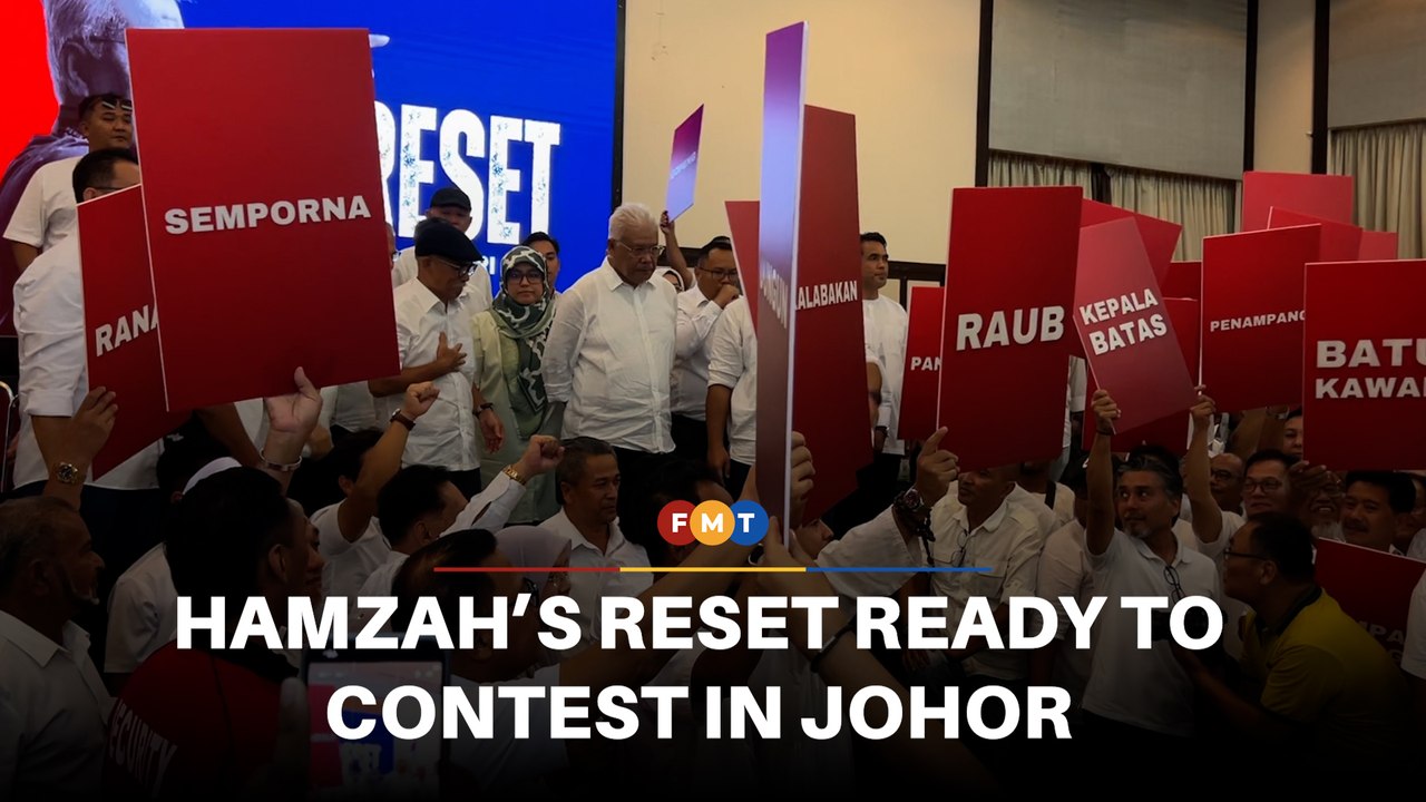 Hamzah’s Reset ready to contest Johor state election