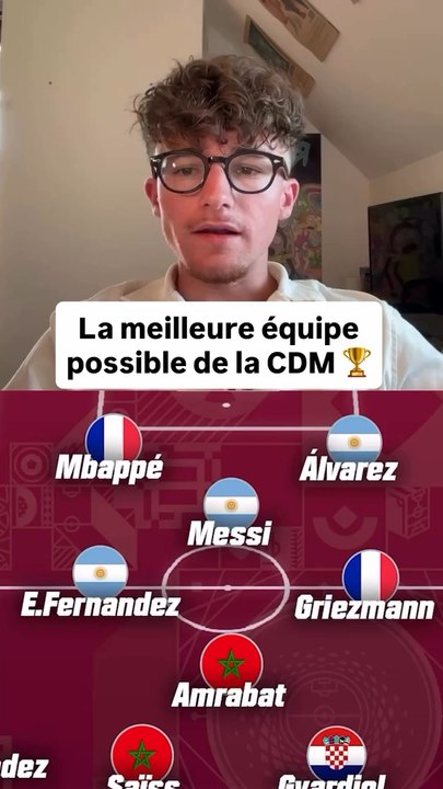 La meilleure équipe possible de la coupe du monde #coupedumonde #cdm #foot #football
