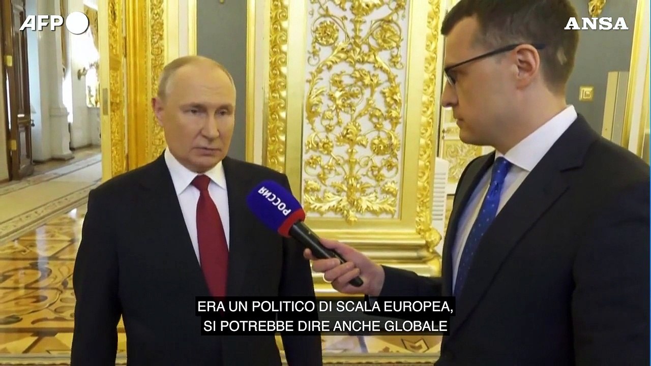 Berlusconi, Putin: "Ha lavorato per l'amicizia tra Russia e Europa"