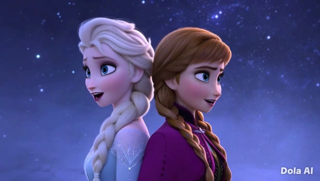 Elsa And Anna Back-to-back #10