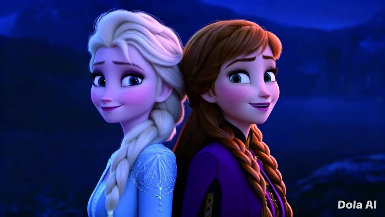 Elsa And Anna Back-to-back #13