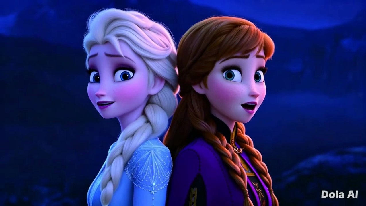 Elsa And Anna Back-to-back #14