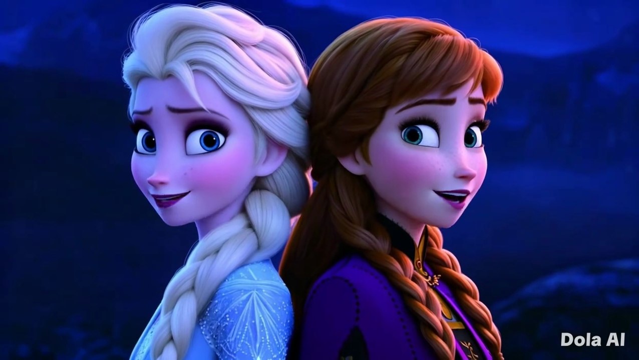 Elsa And Anna Back-to-back #16