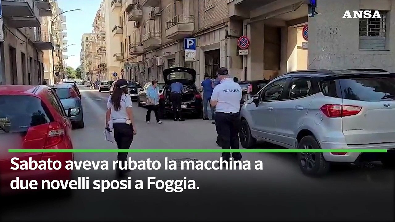 Ladro romantico, ruba l'auto degli sposi ma poi la restituisce