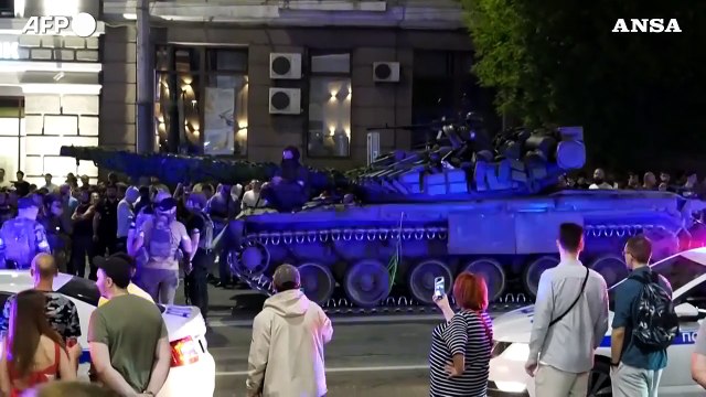 Russia, i combattenti della Wagner lasciano Rostov