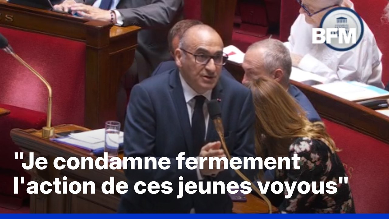 Violences en marge de la victoire du PSG: Laurent Nuñez condamne "l'action de ces jeunes voyous"