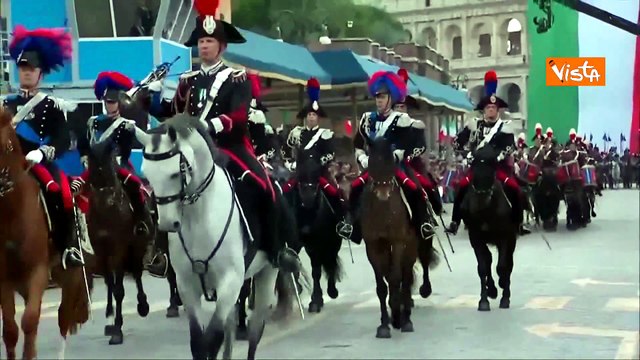 Ecco Briciola, il cane mascotte dei Carabinieri alla Parata del 2 giugno