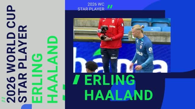 2026 World Cup Star Player - Erling Haaland