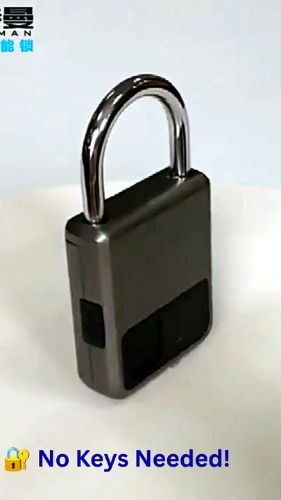 Protect what matters with this waterproof fingerprint padlock.