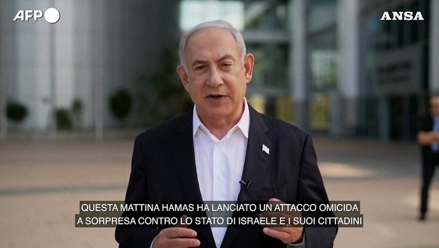 Netanyahu: Non e' un'operazione, siamo in guerra