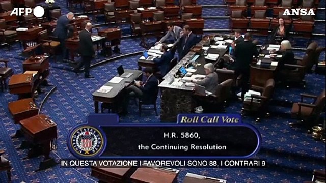 Usa, il Congresso evita lo shutdown: approvato disegno di legge