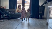 Charming flower girls perfect their grins in this delightful pre-nuptial video