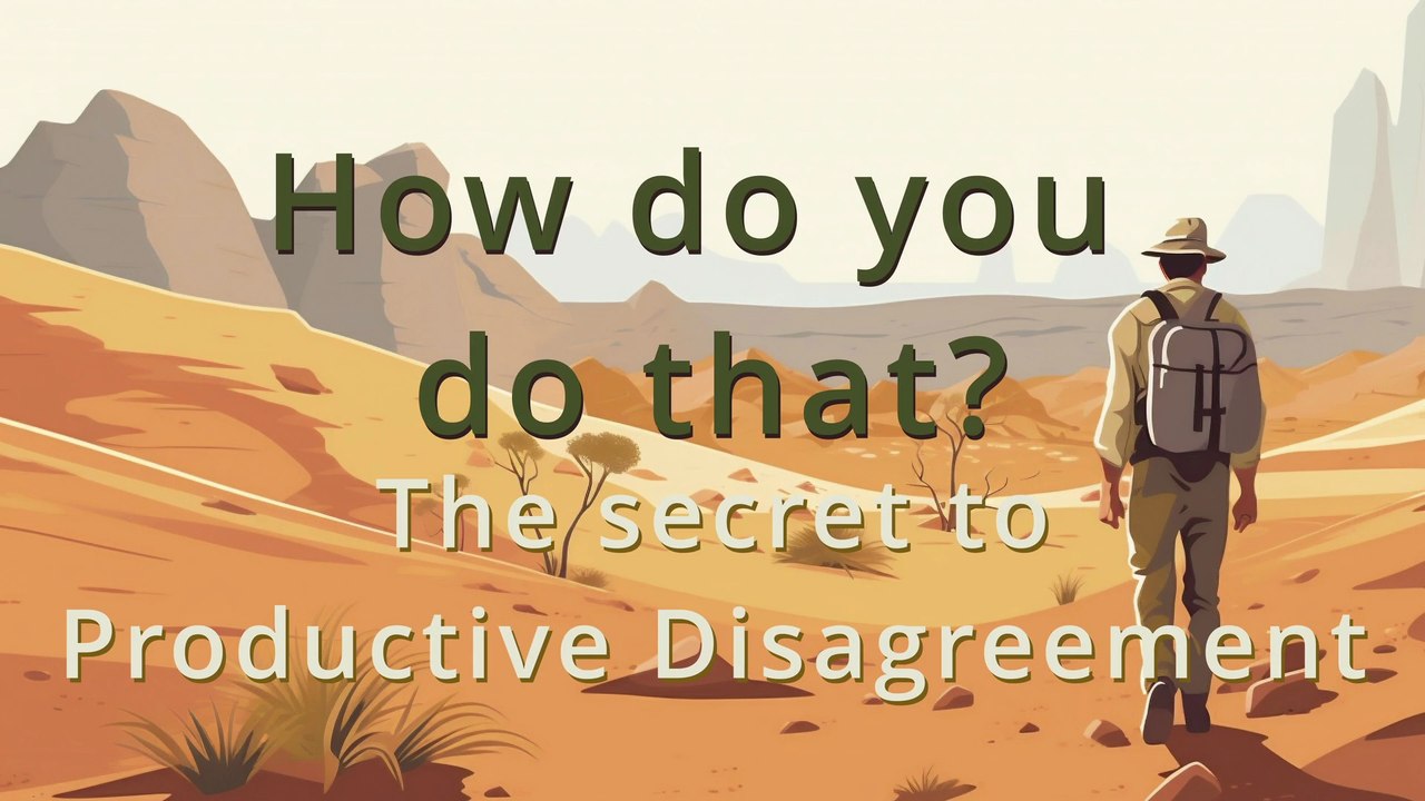 The Secret to Disagreement Without Hate: Communication Skills Most People Have Lost