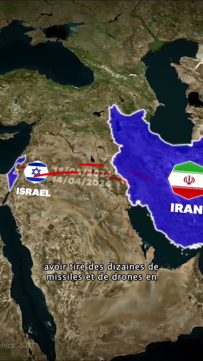 48 heures apres l'attaque de l'Iran sur l'Israel #Isreal #iran