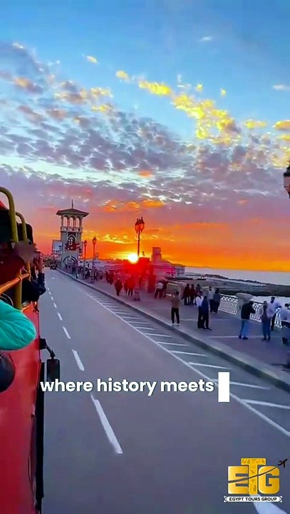 One day in Alexandria… can change your entire trip. 🌊✨