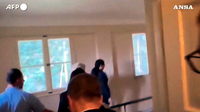 Von der Leyen e Metsola nel rifugio per l'allarme a Tel Aviv