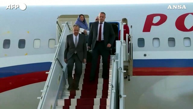 Iran, l'arrivo del ministro russo Lavrov a Teheran