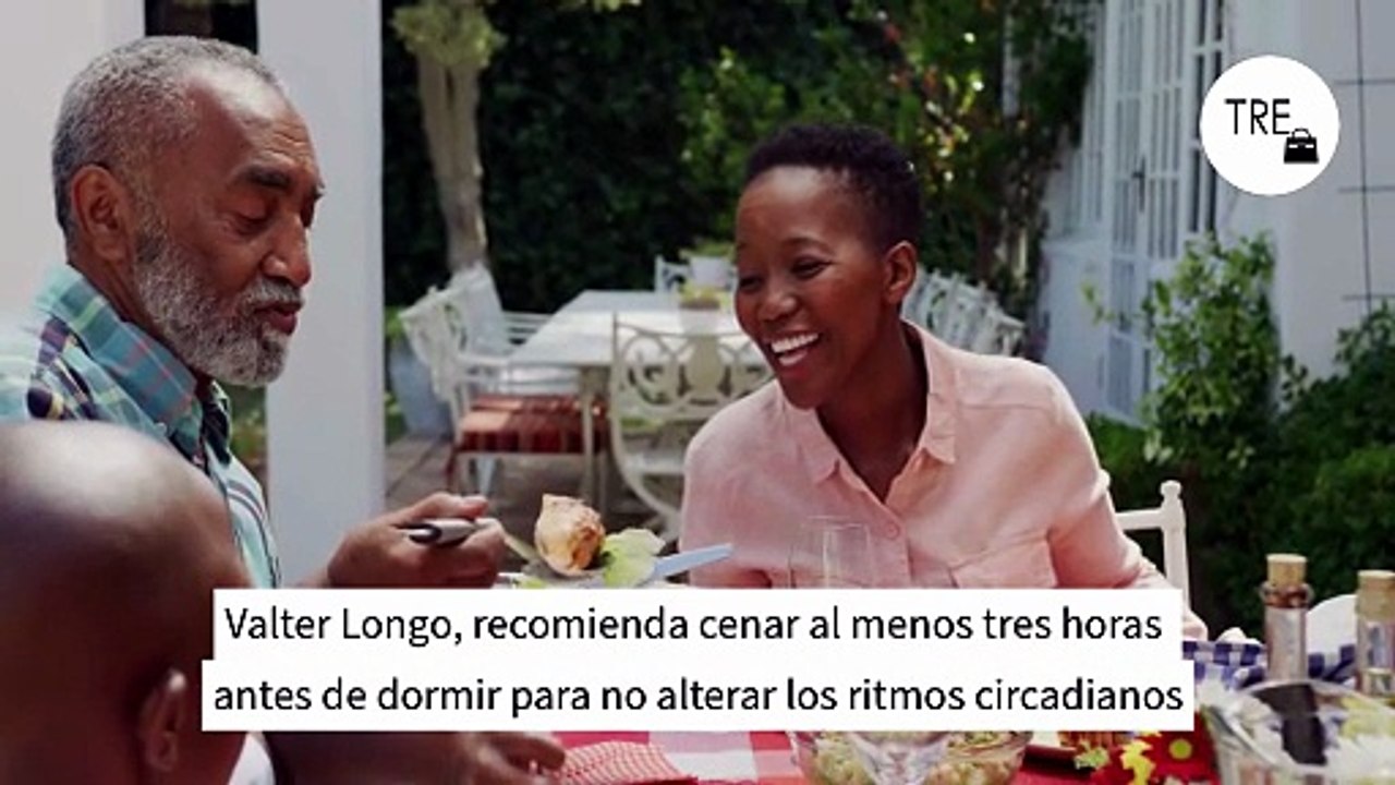 Valter Longo, experto en longevidad: “No dejar tres horas entre la cena y dormir puede alterar los ritmos circadianos”