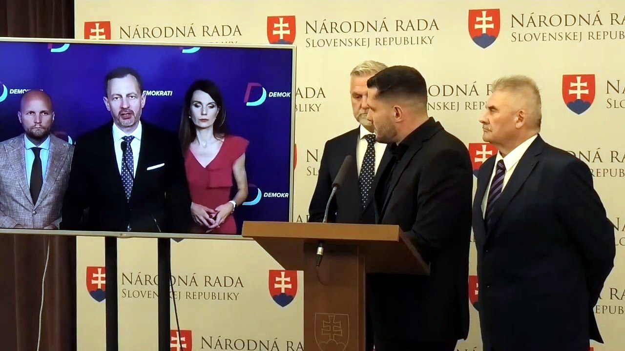 ZÁZNAM: TK strany SMER-SD