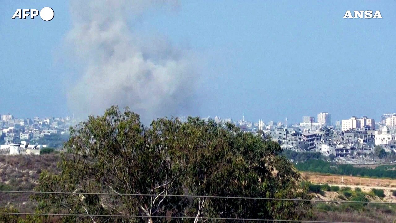 Ripresi lanci di missili tra Israele e Hamas: il fumo si alza su Gaza