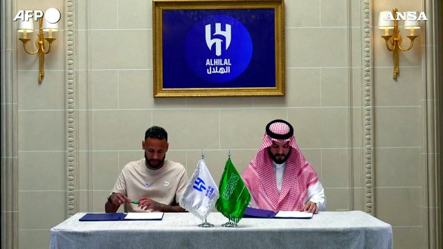 Calcio, Neymar sbarca in Arabia Saudita: e' il nuovo giocatore dell'Al Hilal