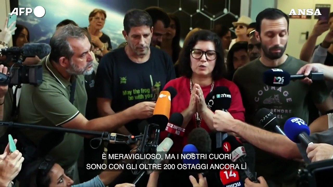 Israele, la figlia di una donna liberata da Hamas: "Raggio di luce nelle nostre vite"