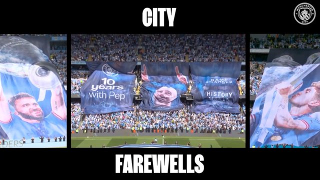 Las DESPEDIDAS del CITY: mejores momentos del adiós de PEP GUARDIOLA y BERNARDO SILVA de MANCHESTER