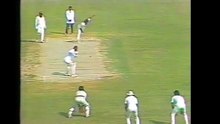 Masood Iqbal Lovely Kept Governor's XI v West Indians at Sahiwal in 1986-1