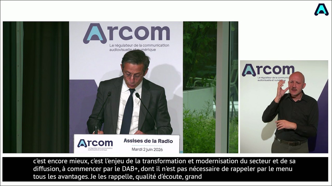 Les Assises de la radio 2026 : mot d'introduction par Martin Ajdari, président de l'Arcom