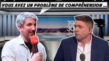 Meurice calme en direct deux journalistes qui défendent Bolloré