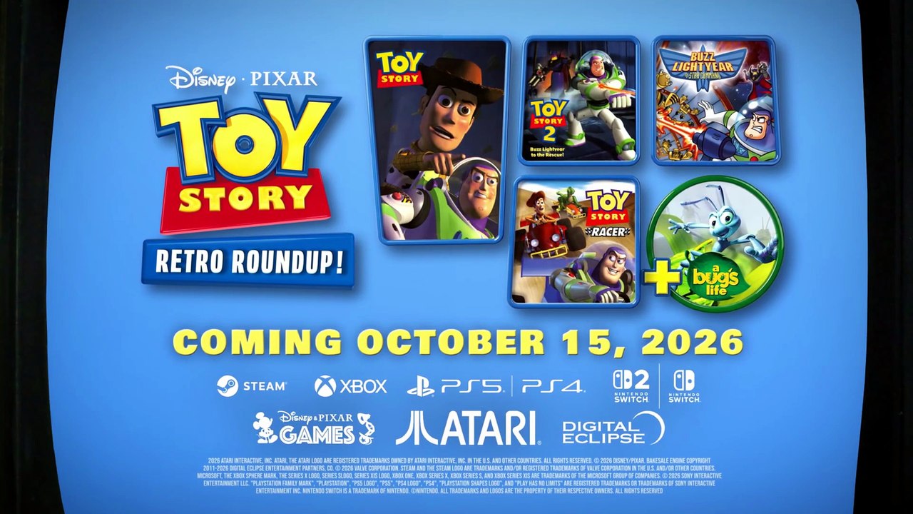 Toy Story: Retro Roundup! / Toy Story 3 Complete Edition - Anuncio