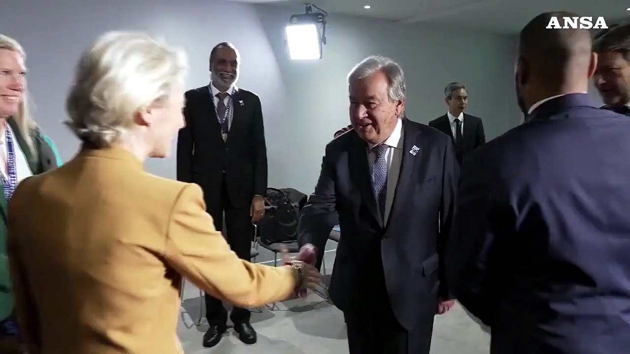 Vertice sull'intelligenza artificiale. Von der Leyen incontra Guterres