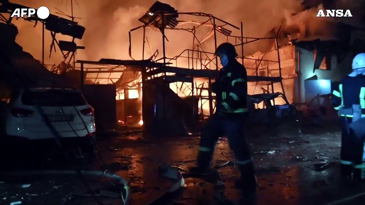 Ucraina, Kharkiv colpita da un drone russo