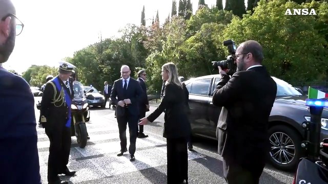 4 novembre, Lorenzo Fontana al sacrario di Redipuglia