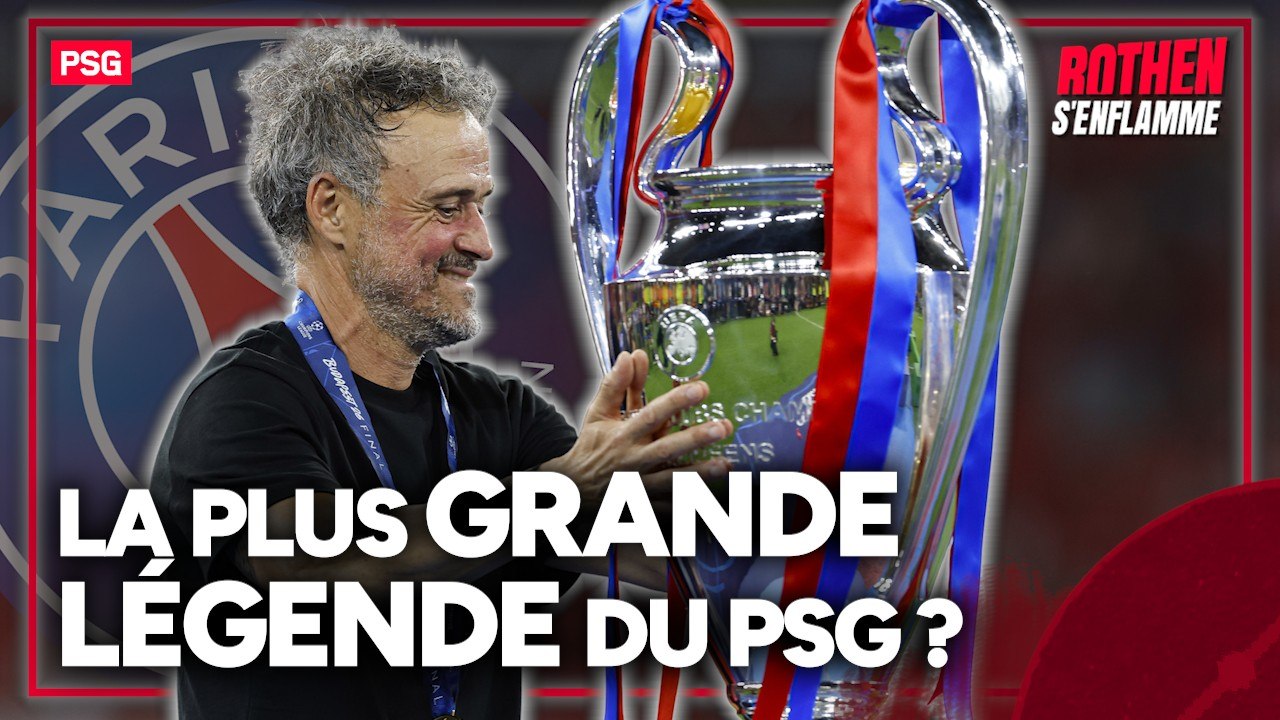 PSG : “Luis Enrique mérite une STATUE devant le Parc des Princes !”, lance Rothen