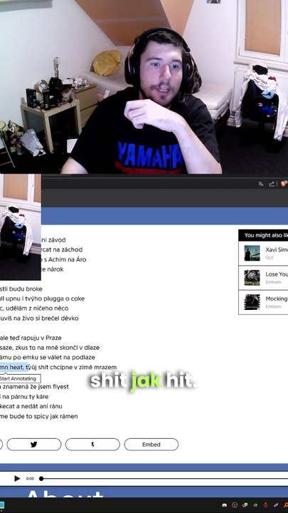 Zpívám LIVE na streamu 🎤🔥 | Nečekaný hlas?! #shorts